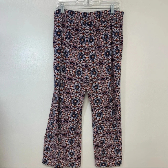 Jones NY Pants Woman PXL  Pull On Colorful Stretch Knit Pockets Straight - Picture 5 of 11